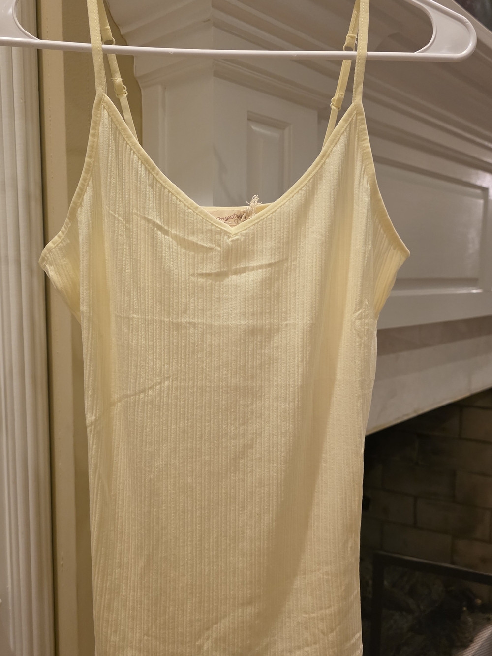 Classic Lightweight Butter Yellow Tank Top!
